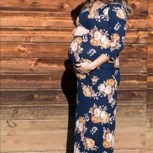 Long Maternity Dress